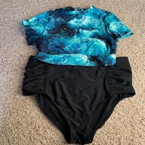 3 Piece Torrid and Cactus Bathing Suit